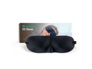 Sleep Eye Mask 3D Contoured Light Blocking Sleep Mask, Super Soft and Comfortable Night Blindfold for Men Women, Eye Blinder for Sleeping/Travel/Shift Work/Naps, Black