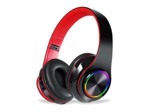 Wireless Gaming Headset LED Bluetooth Earphone Over Ear Headphones Mic Phone PC Wireless Gaming Headset LED Bluetooth Earphone Over Ear Headphones Mic Phone PC