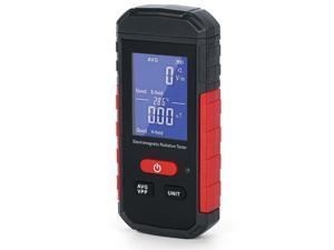 EMF Meter, 3 in 1 EMF Detector, Hand-held Digital LCD EMF Meter Rechargeable EMF Tester for Home EMF Inspections, Office, Outdoor