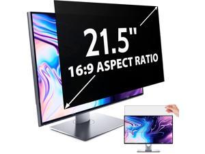 Privacy Screen for Computer Monitor 21.5 Inch 16:9 Aspect Ratio, Anti Blue Light Glare Removable 21.5 in Privacy Screen Filter Protective Film, Peslv HD 21.5 Inch Privacy Screen Protector for Monitor