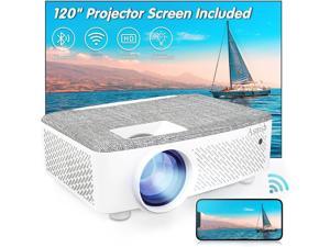 GooDee Projector 4K with WiFi and Bluetooth Supported, FHD 1080P