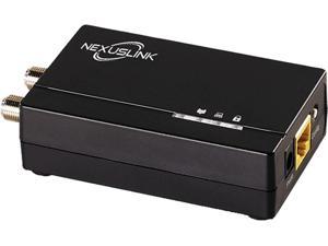 Nexuslink G.hn Ethernet Over Coax Adapter | 1200 Mbps, Fast and Secure Network Performance, Online Gaming and Streaming in Hard-to-Reach Locations, Single Unit (GCA-1200)