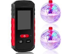 Ghost Hunting Equipment Kit, Emf Meter with 2 Motion Light up Cat Balls, Paranormal Equipment Emf Meter Detector Ghost Equipment Light up Cat Ball for Home Office Outdoor Ghost Hunting Motion Sensor