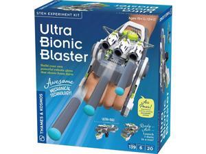 Thames & Kosmos Ultra Bionic Blaster STEM Experiment Kit | Construct a Robotic Foam Dart Blasting Glove | Challenging Build, Learn About Mechanical Technology & Engineering