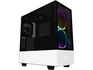 NZXT  H510 Elite Compact ATX MidTower Case with DualTempered Glass  Matte White