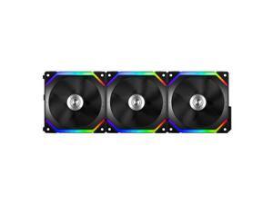Lian Li UNI FAN SL120 3 Pack Black with Controller 120mm LED US SELLER Lian Li UNI FAN SL120 3 Pack Black with Controller 120mm LED US SELLER