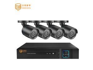 SUNSEE DIGITAL 4CH 1080P DVR 1080P CCTV System 4pcs 1080P 2.0MP Security Cameras IR outdoor IP66 Video Surveillance kit