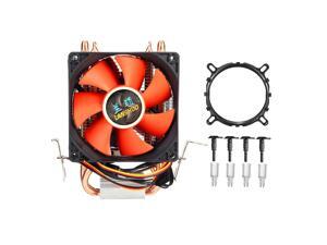 8cm CPU Cooler 2 Heatpipe 2 Cooling Fan Radiator for LGA 775/1155/1156 AMD 8cm CPU Cooler 2 Heatpipe 2 Cooling Fan Radiator for LGA 775/1155/1156 AMD