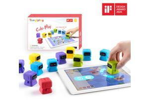 Tangiplay STEAM Coding Learning Robots Toy Kit - Interactive Educational Games Computer Programming Logic Training for Boys and Girls Kids Age 4-12+, Home Stay Parents School Playing STEM Gift Toys Tangiplay STEAM Coding Learning Robots Toy Kit - Interactive Educational Games Computer Programming Logic Training for Boys and Girls Kids Age 4-12+, Home Stay Parents School Playing STEM Gift Toys