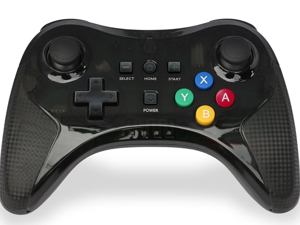 Wireless Controller for WII U Console Wireless Bluetooth Gamepad for Wii U Pro Controller with USB Charging Cable+Anti-skid Stripe+Black Transparent Shell Wireless Controller for WII U Console Wireless Bluetooth Gamepad for Wii U Pro Controller with USB Charging Cable+Anti-skid Stripe+Black Transparent Shell