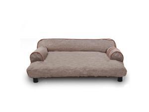 Dual-use Pet Sofa with built-in elevated platform base, Machine Wash & Dryer Friendly, removable cloth cover - Multiple Colors Dual-use Pet Sofa with built-in elevated platform base, Machine Wash & Dryer Friendly, removable cloth cover - Multiple Colors