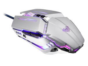 Gaming Mouse Wired Ergonomic Game USB Computer Mice with 4 RGB LED Backlight Gamer Desktop Laptop PC Gaming Mouse with 6 keys and 4 Levels Adjustable DPI up to 2400, Compatible for Windows 7/8/10/XP Gaming Mouse Wired Ergonomic Game USB Computer Mice with 4 RGB LED Backlight Gamer Desktop Laptop PC Gaming Mouse with 6 keys and 4 Levels Adjustable DPI up to 2400, Compatible for Windows 7/8/10/XP