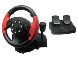 KFT33H1 Dual-Motor Feedback Driving Force Simulator PC Racing Wheel with Responsive Pedals Universal Usb Car Race Steering Wheel for PS3/PS4/Xbox One/XBOX360/Switch KFT33H1 Dual-Motor Feedback Driving Force Simulator PC Racing Wheel with Responsive Pedals Universal Usb Car Race Steering Wheel for PS3/PS4/Xbox One/XBOX360/Switch