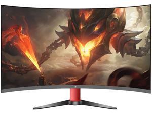 SZD 31.5” FHD 165HZ 1920*1080 Gaming Monitor, 2ms response time ,1800R Curved Full HD Desktop Computer Monitor, Ultranarrow Borders Display, Backlit LED, 1xHDMI, 1xDP SZD 31.5” FHD 165HZ 1920*1080 Gaming Monitor, 2ms response time ,1800R Curved Full HD Desktop Computer Monitor, Ultranarrow Borders Display, Backlit LED, 1xHDMI, 1xDP