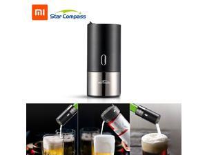 Xiaomi Youpin Star Compass Beer Foam Maker for Beer Foaming Control Beer Foamer with Built-in Battery Outdoor Accessories Beer Bubbler 40000 times/s Household Ultrasonic Beer Foaming Machine Xiaomi Youpin Star Compass Beer Foam Maker for Beer Foaming Control Beer Foamer with Built-in Battery Outdoor Accessories Beer Bubbler 40000 times/s Household Ultrasonic Beer Foaming Machine