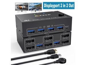 Buy Renkforce 4 ports USB 2.0 changeover switch Black