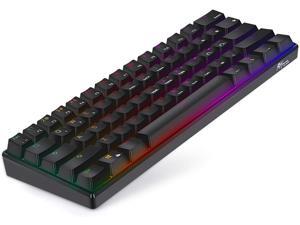 CUUWE mechanical gaming keyboard Royal Kludge RK61 Bluetooth wireless dual-mode 61key color RGB, suitable for PC/Mac gamers