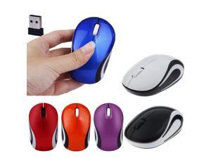 Mini 2.4 GHz 800/1200 DPI Wireless Optical Mouse Mice for PC Laptop Notebook