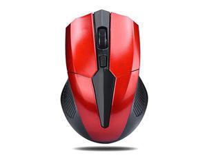 2.4GHz 4 Keys Wireless Optical Mouse Mice + USB Receiver for Laptop PC Tablet