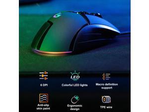 G502 Wired Cool RGB Backlight 7200DPI 8 Buttons Gaming Mouse Computer Accessory