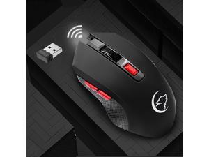 G817 Universal Adjustable 2400DPI PC Battery Powered 2.4G Wireless Gaming Mouse