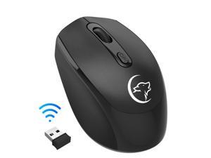 YWYT G839 Portable USB 2.4G 2400DPI Wireless Optical Mouse for Laptops/Computers