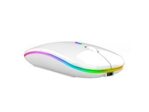2.4G Wireless Bluetooth LED Mice USB Ergonomic Gaming Mouse for Laptop Computer