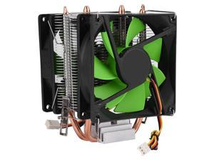 Computer CPU Cooler Heatsink Mute Cooling Fan for Intel l775 1155 1150 for AMD