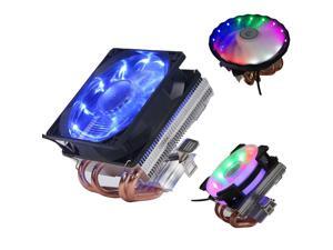 4 Copper Heatpipes CPU Cooler Radiator Cooling Fan for A-MD I-ntel 1150 1151