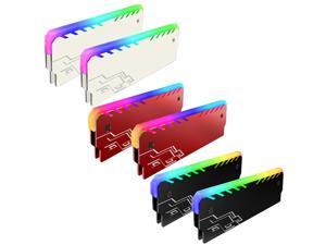 Colorful RGB Light Memory RAM Cooler Heat Sink Cooling Vest Radiator for DIY PC