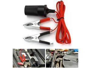 12V Car Jump Starter Connector Emergency Lead Booster Cable Battery Clamp Clip