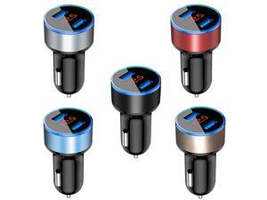 Car Charger Dual USB 3.1A Adapter LED Voltmeter Display for iPhone Samsung Car Charger Dual USB 3.1A Adapter LED Voltmeter Display for iPhone Samsung