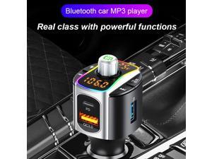 BC67 FM Transmitter Bluetooth 5.0 Multifunctional PD QC3.0 Colorful Light Car Charger for Vehicle BC67 FM Transmitter Bluetooth 5.0 Multifunctional PD QC3.0 Colorful Light Car Charger for Vehicle