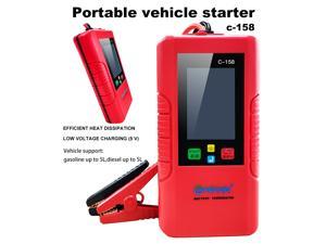 JDiag C-158 12V Super Capacitor Full Charged Car Auto Jump Starter with Power