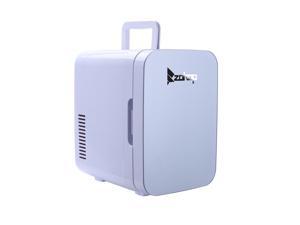 6L Portable 12V Car Fridge Freezer Travel Cooler Warmer Refrigerator Gray 8 Can