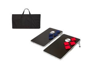Cornhole Bean Bag Toss Game Set Portable Foldable Aluminum Frame Cornhole Bean Bag Toss Game Set Portable Foldable Aluminum Frame
