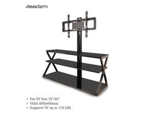 3-in-1 Floor TV Stand Swivel Mount Shelf for 32 37 40 42 46 47 50 55 60 65" TVs 3-in-1 Floor TV Stand Swivel Mount Shelf for 32 37 40 42 46 47 50 55 60 65" TVs
