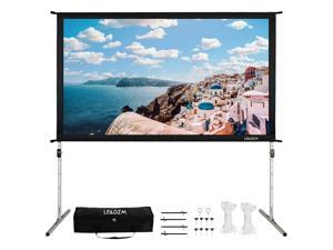 100" Fast Fold HD Projector Screen Garden Movie Projection with Stand Carry Bag 100" Fast Fold HD Projector Screen Garden Movie Projection with Stand Carry Bag