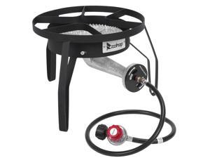 Tailgating or Picnicking HYTX Portable Outdoor Smokeless Charcoal BBQ Grill with Non Stick Interchangeable Griddle Plate and Battery Powered Ventilation Fan For Outdoor Cooking While Camping