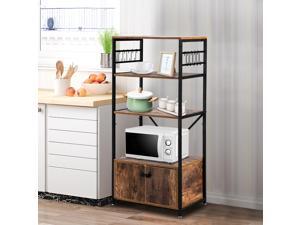 3-Tier Kitchen Microwave Oven Rack Baker Stand Storage Cabinet Cart Baking Shelf