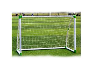Portable 6'x 4' Soccer Goal Durable PVC Nets Folding Football Post Training