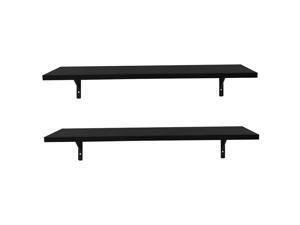 Floating Shelves Wall Mounted Display Ledge Shelf with Bracket for Picture US Floating Shelves Wall Mounted Display Ledge Shelf with Bracket for Picture US