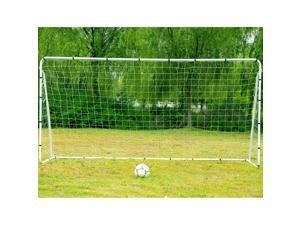 12 x 6 Portable Soccer Goal Net Steel Post Frame Backyard Football Training Set