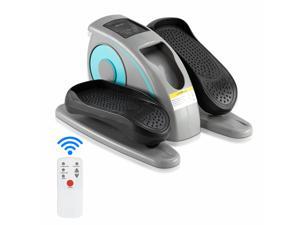 Elliptical Machine Leg Trainer ABS Iron American Plug Electric Model With Remote Control Blue & Gray Elliptical Machine Leg Trainer ABS Iron American Plug Electric Model With Remote Control Blue & Gray