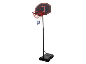 Kids Youth Basketball Stand, 5.2-7.2 ft. Height Adjustable Steel Tube Portable Basketball Hoop System, with Wheels, Indoor Outdoor Fitness Kids Youth Basketball Stand, 5.2-7.2 ft. Height Adjustable Steel Tube Portable Basketball Hoop System, with Wheels, Indoor Outdoor Fitness