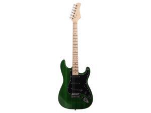 New Beginner Green Electric Guitar Kit with Amp & Accessories New Beginner Green Electric Guitar Kit with Amp & Accessories