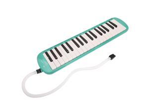 Glarry 37-Key Melodica with Mouthpiece & Hose & Bag Green Glarry 37-Key Melodica with Mouthpiece & Hose & Bag Green