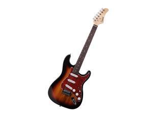 New Practice School Band Pearl White Pick Guard Electric Guitar Set New Practice School Band Pearl White Pick Guard Electric Guitar Set