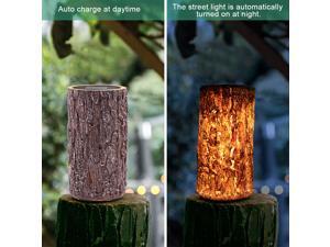 Outdoor Stump Light Landscape Lamp Outdoor Waterproof Solar LED Landscape Light Outdoor Stump Light Landscape Lamp Outdoor Waterproof Solar LED Landscape Light