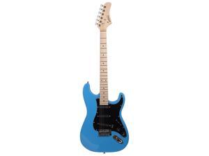 Glarry GST Stylish Electric Guitar Kit with Black Pickguard Sky Blue Glarry GST Stylish Electric Guitar Kit with Black Pickguard Sky Blue